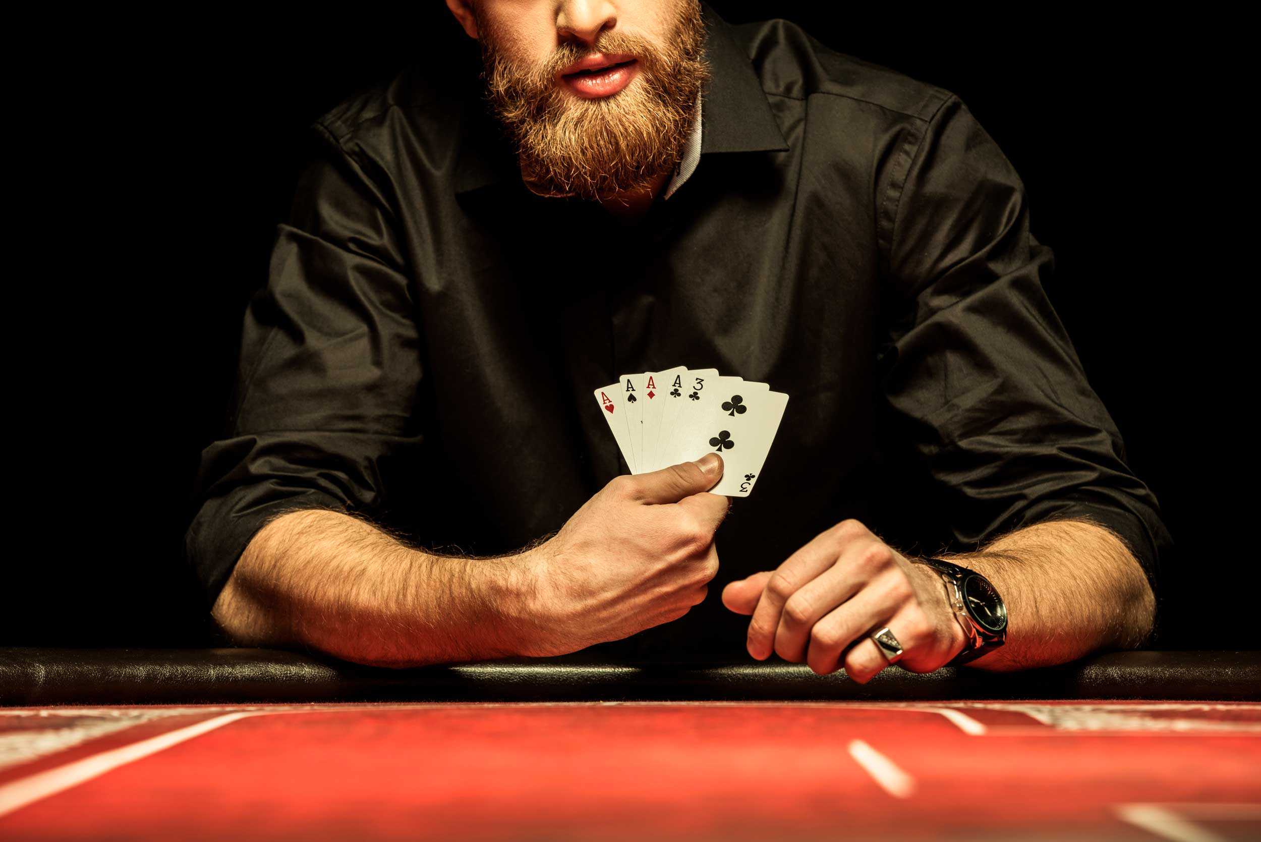 jugador de póquer