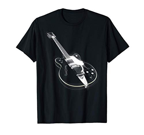 Camiseta de guitarra eléctrica