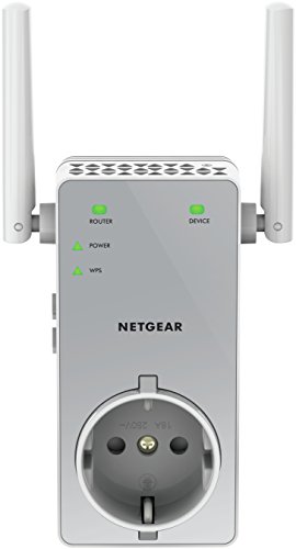 Extensor de rango WiFi Netgear EX3800-100PES AC750 Plata