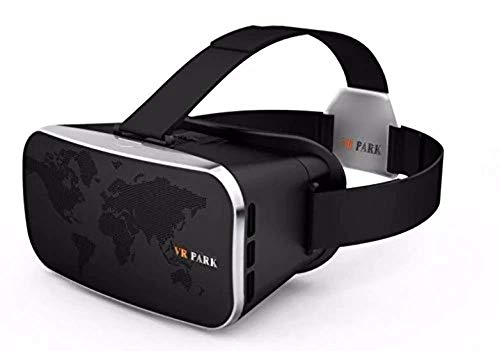 Auriculares VR, Archeer V3 Gafas 3D Realidad virtual Caja VR Gafas Juego de video Soporte ajustable para auriculares Compatible con teléfono celular de 4.5-5.5 pulgadas para iPhone Android Smartphone IOS Samsung, PD (Distancia de alumno) y FD (Distancia focal) ajustable