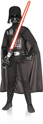 Rubie's - Disfraz Oficial - Darth Vader, niño, ST-641067XL, Talla XL 9 a 10 años, Negro
