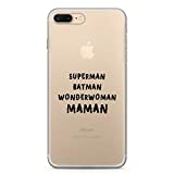 Funda ZOKKO iPhone 8 Plus Plus Superman Batman...