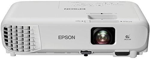 Epson EB-S05 SVGA Vidéoprojecteur, Technologie 3LCD, 3,200 Lumen, Blanc