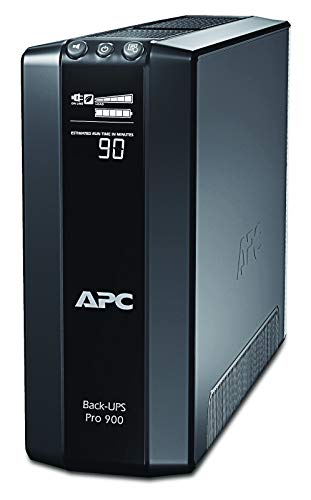 Back-UPS PRO de ahorro de energía de APC - BR900G-FR - UPS de 900 VA (AVR, 6 salidas FR, USB, software de apagado)