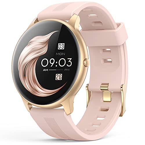 AGPTEK Montre Connectée Femme, Smartwatch Bluetooth 5.0...