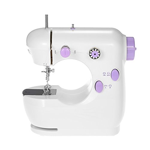 Mini máquina de coser electrónica Decdeal,...