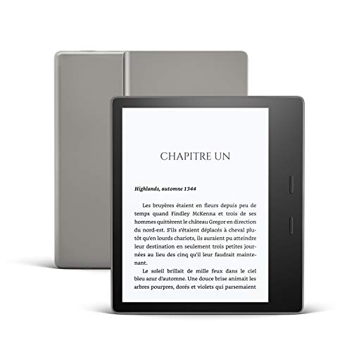 Kindle Oasis, ahora con temperatura de luz ajustable, resistente al agua, Wi-Fi de 8 GB, grafito