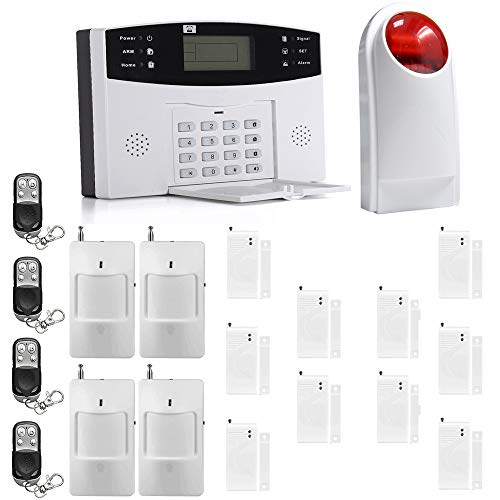 Ectech Wireless Security GSM Autodial Call Home Sistema de alarma Sistema de alarma antirrobo