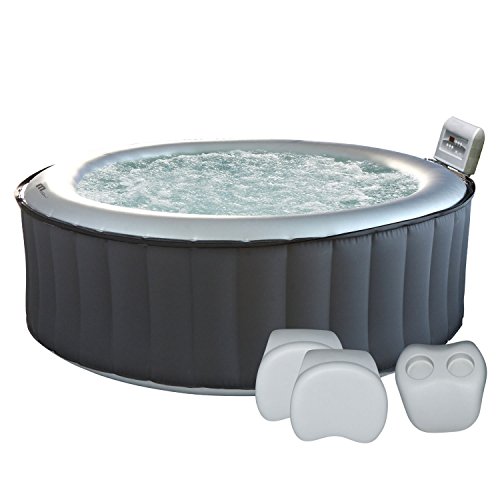 Happy Garden Pack Spa Gonflable Rond Silver Cloud...
