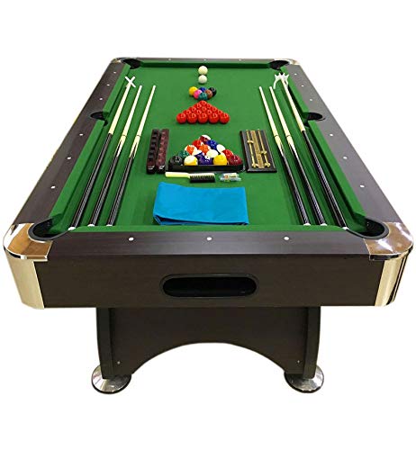GRAFICA MA.RO SRL Billard AMERICAIN 7ft 188 X 96 cm Modele Green Season Full Optional - Neuf Table de Pool Snooker Meuble Salon Table de Billard