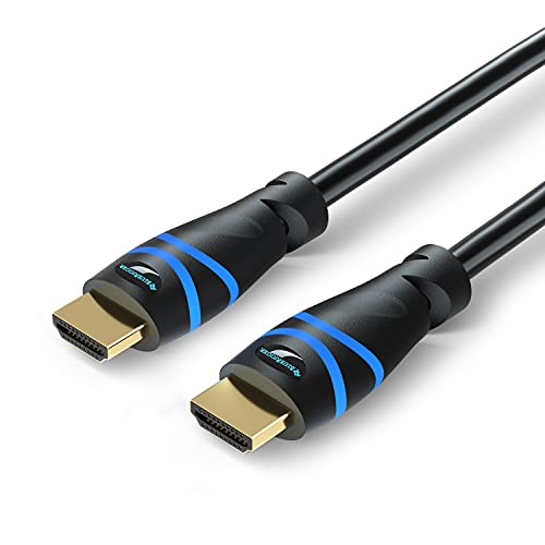 Cable HDMI básico de alta velocidad BlueRigger de 2 m...
