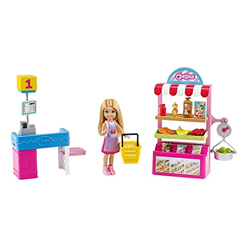 Barbie Family Box Supermercado con mini-muñeca...