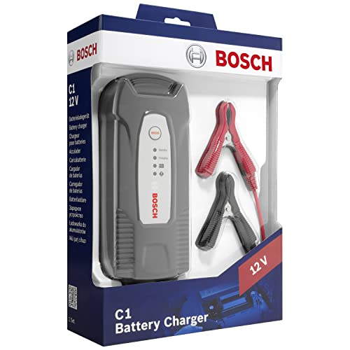 Bosch C1 - Cargador de batería inteligente y...