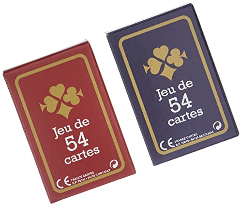 Grimaud - 2 barajas de 54 cartas - Juego de cartas