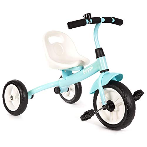 Triciclo infantil con pedales boppi azul