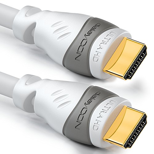 deleyCON Cable HDMI 20m - Compatible con HDMI...