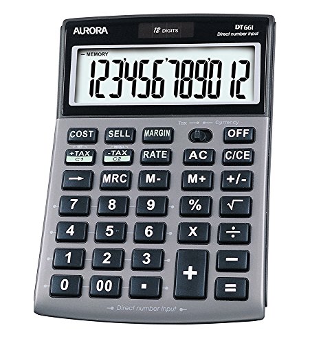 Funciones de la calculadora financiera Aurora DT661...