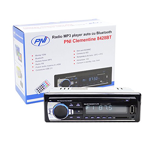 Radio de voiture MP3 Player PNI Clementine 8428BT 4 x 45 W, SD, USB, AUX, RCA Bluetooth