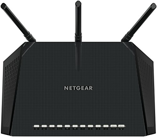 NETGEAR Routeur WiFi (R6400), AC1750, 4 Ports Ethernet Gigabit, 1 Port USB, Vitesse jusqu’à 1.75 Gbit/s, Couverture jusqu’à 100 m² et 25 appareils, contrôle parental, Armor contre les Cybermenaces