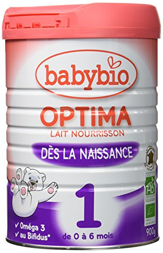 Babybio Optima 1 Leche Infantil Ecológica 0-6 Meses 900...