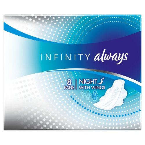 Almohadillas Nocturnas con Alas Always Infinity x 8...
